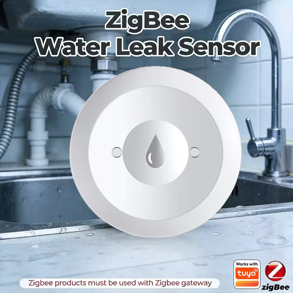Kitchen Appliances Video - Sensor de Agua Zigbee, Detector de