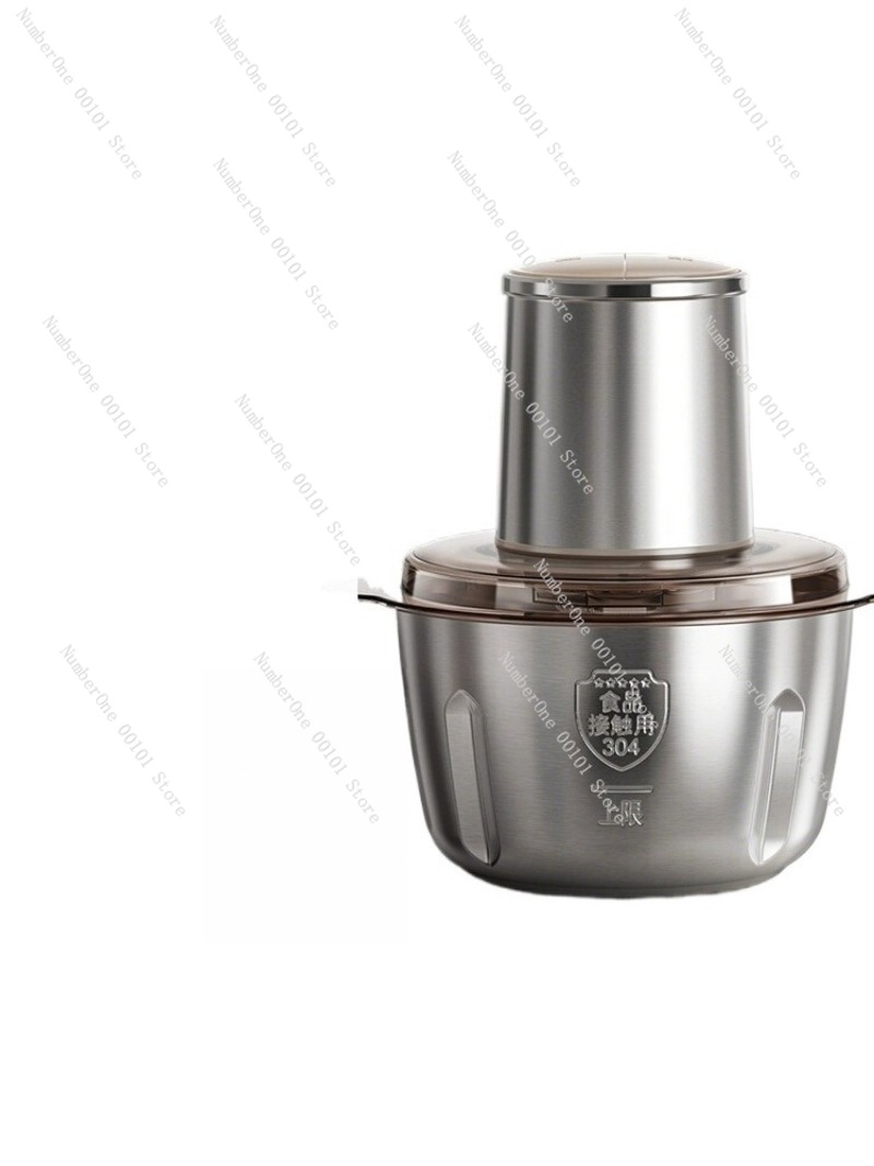 Food Processor Large - Picadora de carne de acero inoxidable,