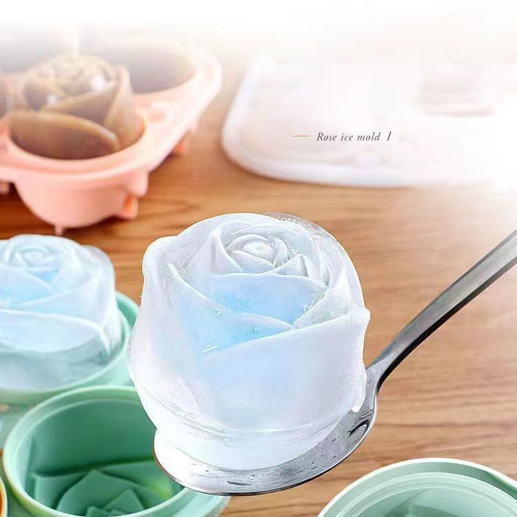 Kitchen Appliances Store - Moldes de hielo de rosas 3D,