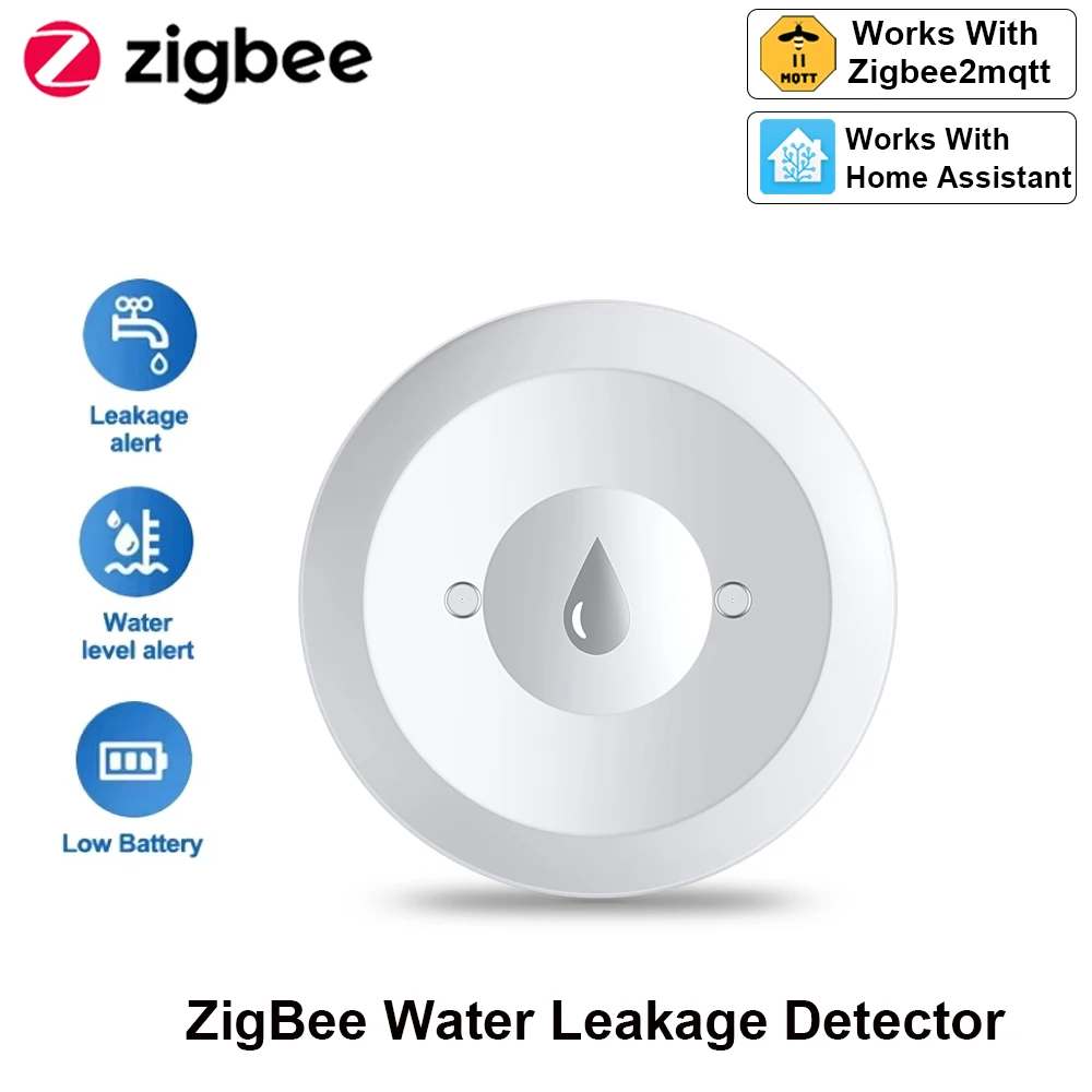 Kitchen Appliances Video - Sensor de agua Zigbee, Detector de