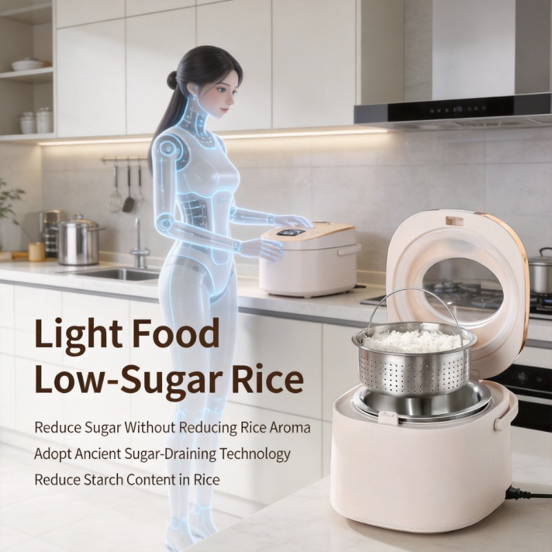 Kitchen Appliances Lowes - Olla Arrocera Eléctrica Inteligente Baja en