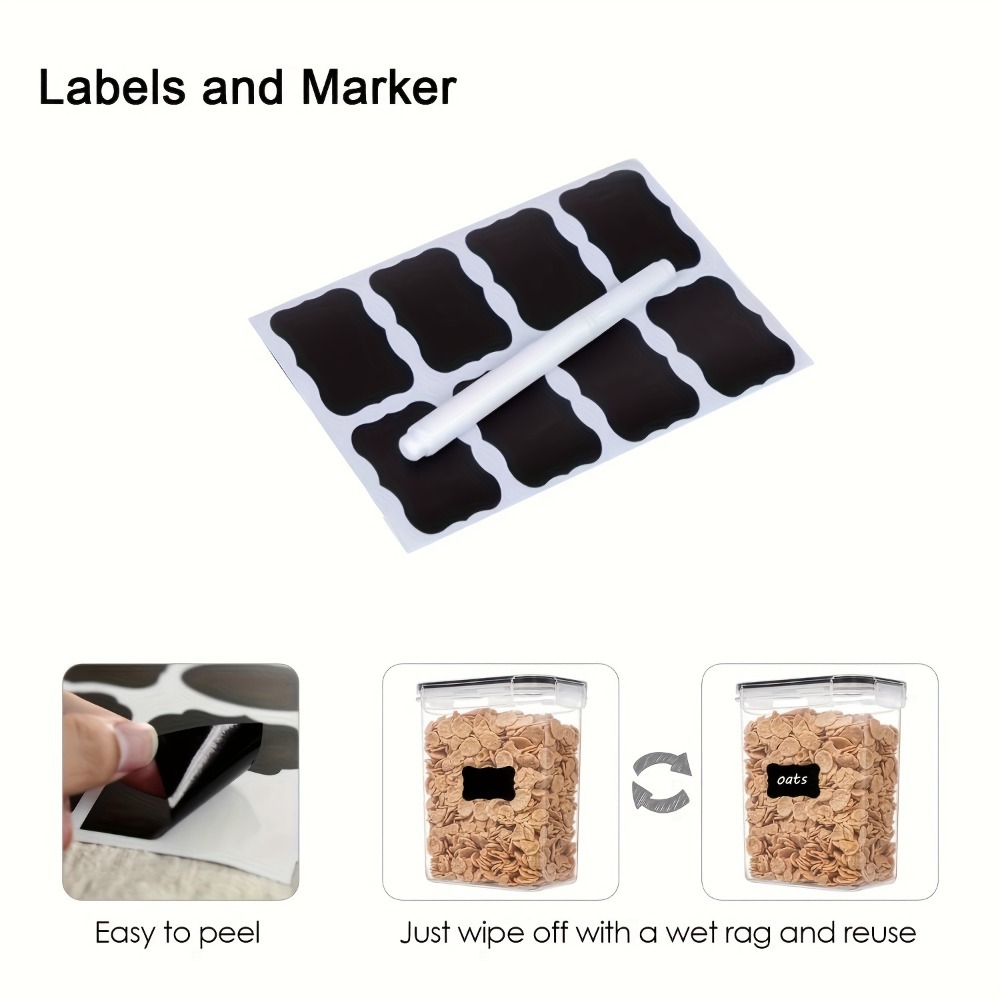24 Recipientes para Almacenami - Kitchen Appliances Organizer reseña y precio