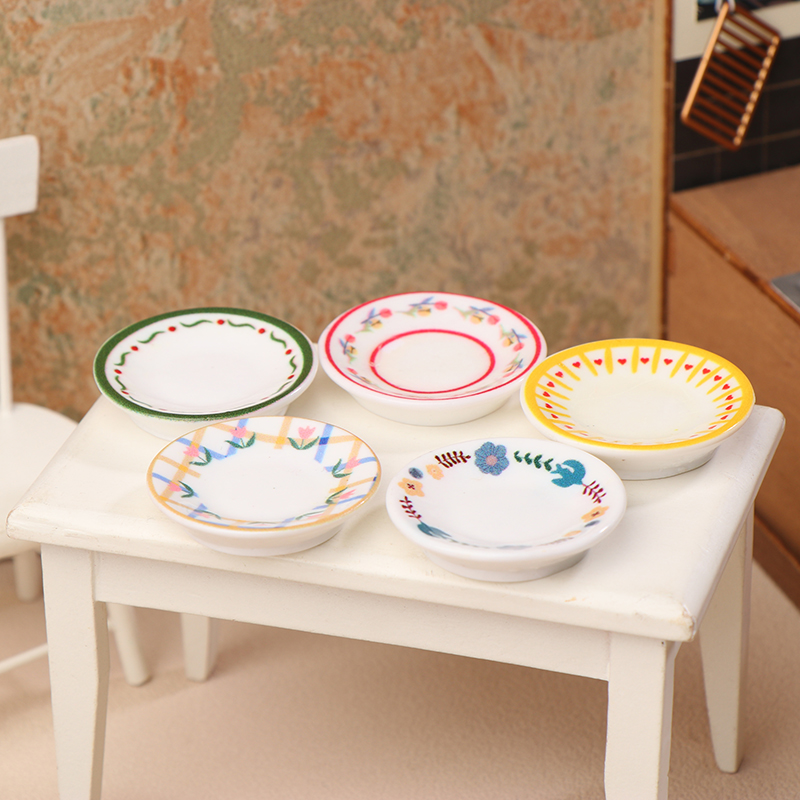 Mini platos para casa de muñec - Kitchen Appliances Store reseña y precio