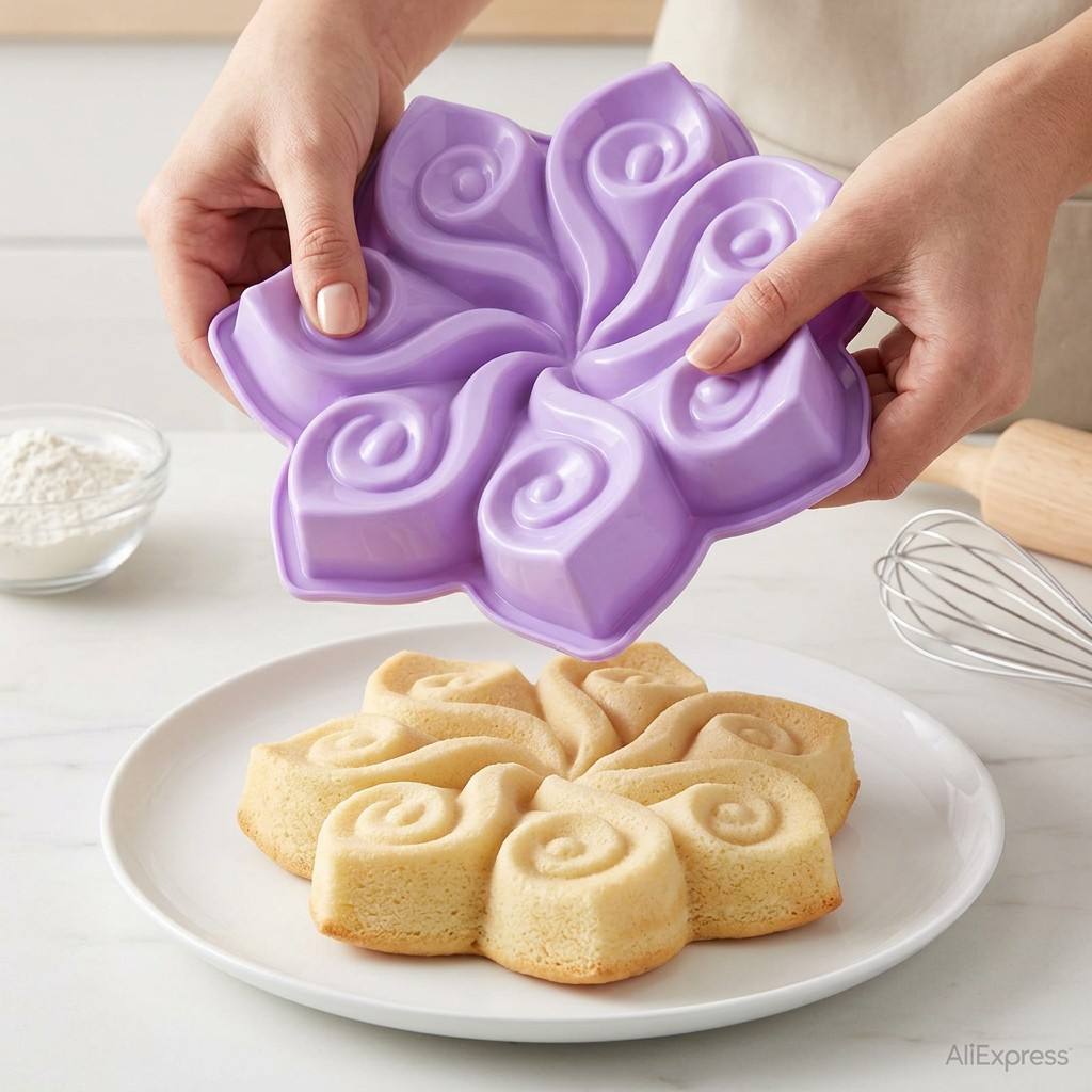 Molde de Silicona para Pastel  - Kitchen Appliances Garage reseña y precio