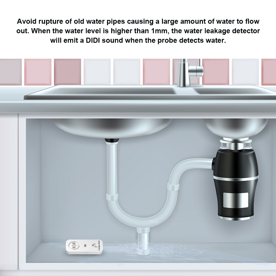 KERUI-Sensor de agua inalámbri - Kitchen Appliances Video reseña y precio