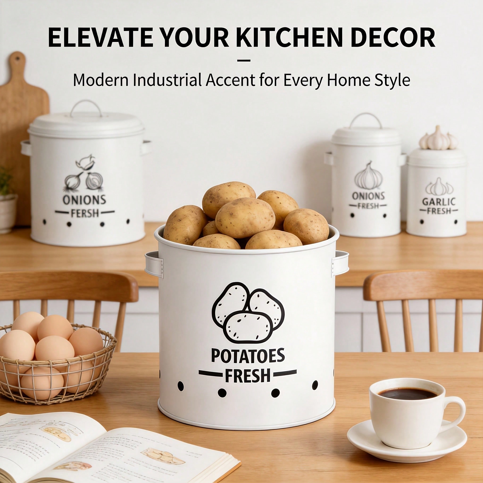 Juego de recipientes para alma - Kitchen Appliances Organizer reseña y precio