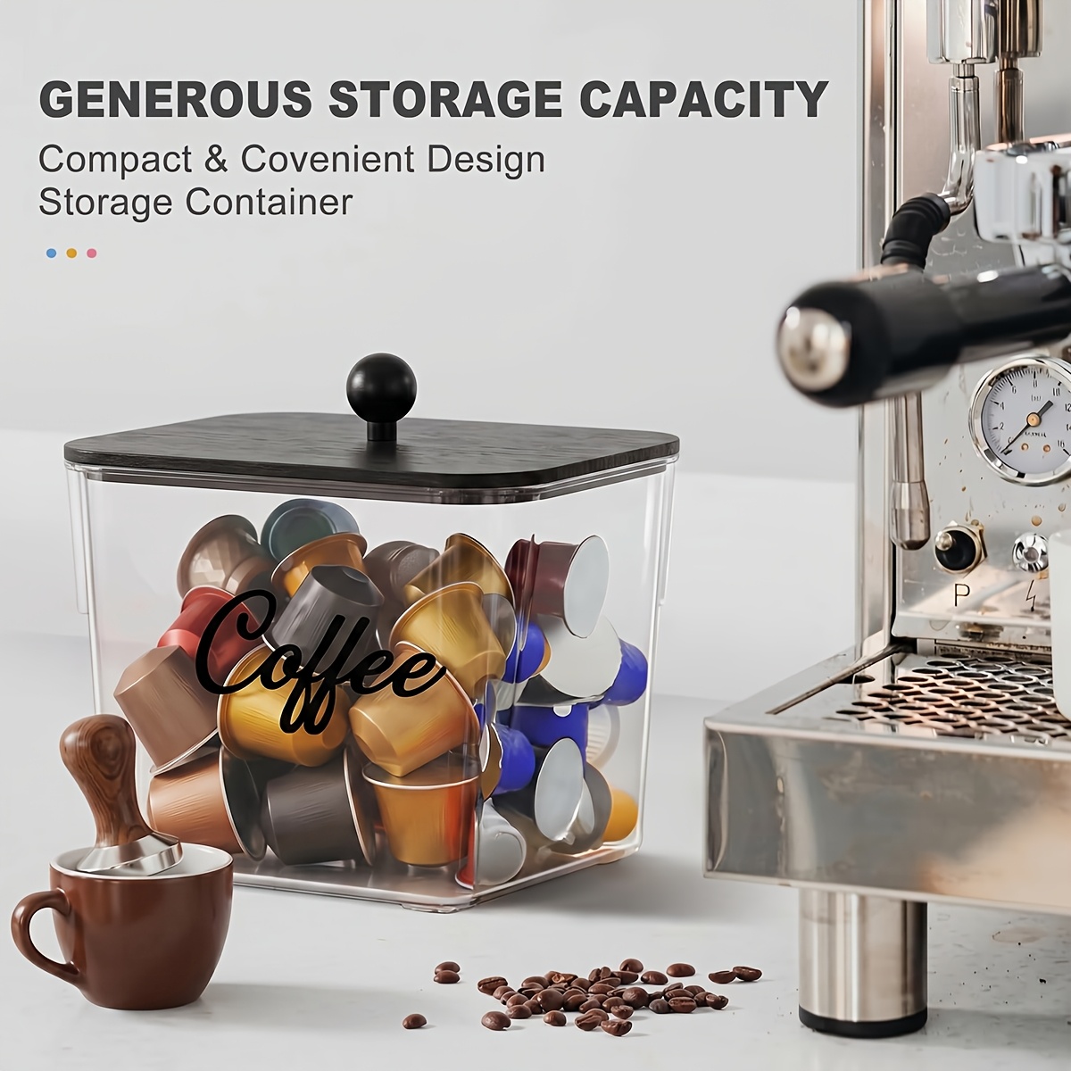 Organizador de Cápsulas de Caf - Kitchen Appliances Organizer reseña y precio