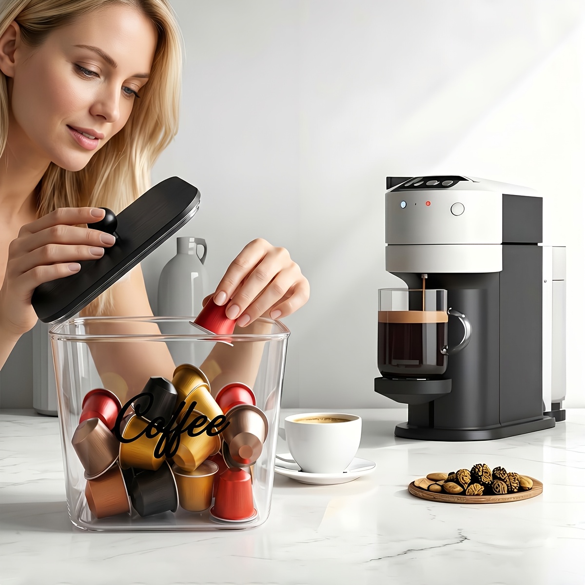 Organizador de Cápsulas de Caf - Kitchen Appliances Organizer reseña y precio