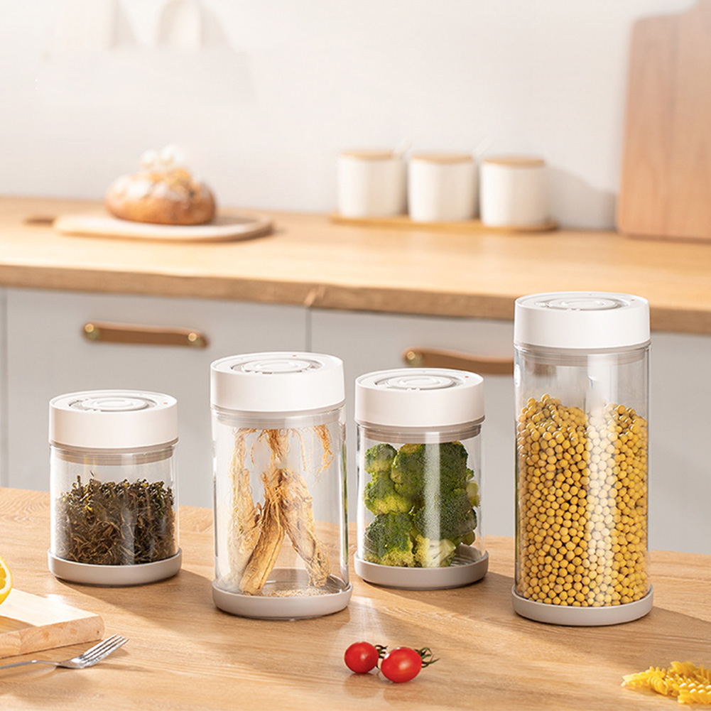 Tarro de vidrio a prueba de hu - Kitchen Appliances Organizer reseña y precio