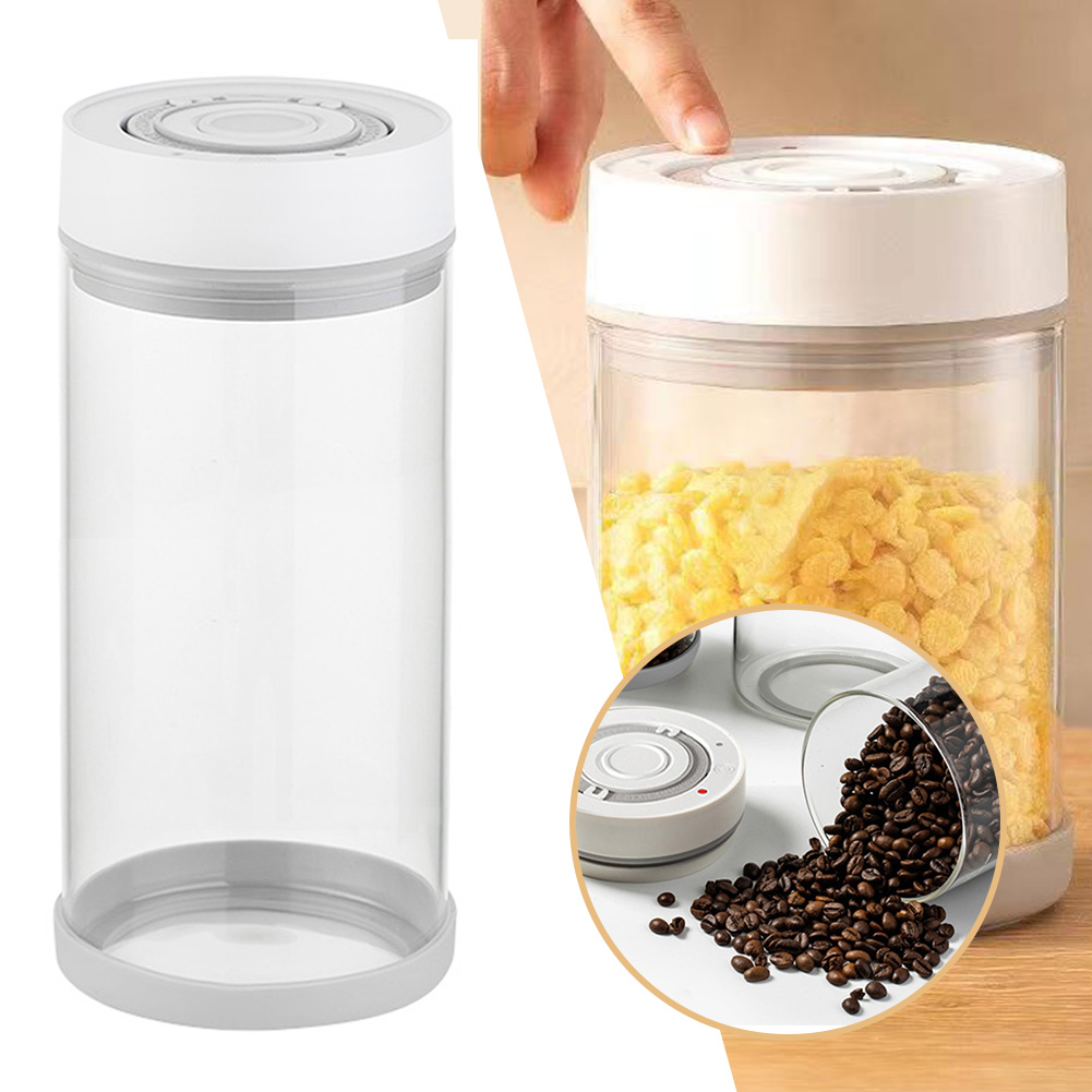 Tarro de vidrio a prueba de hu - Kitchen Appliances Organizer reseña y precio
