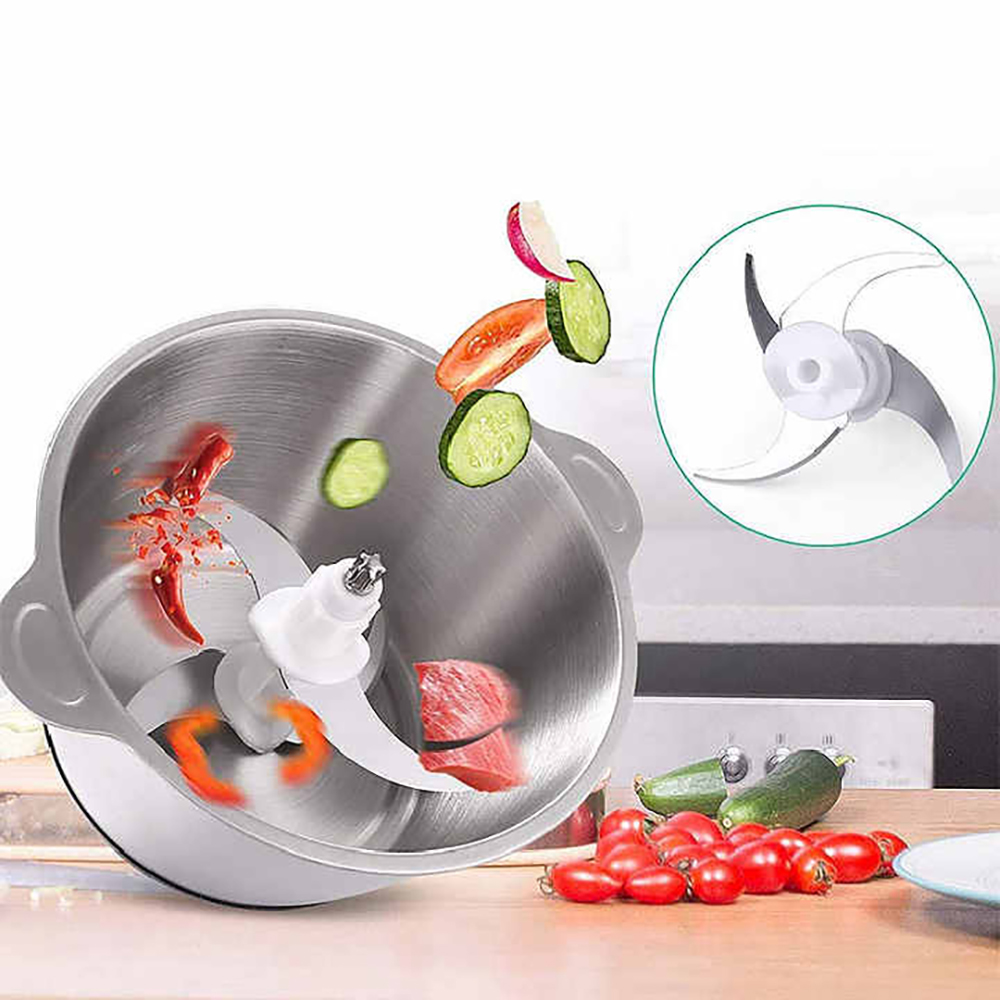 Picadora de carne eléctrica de - Food Processor Large reseña y precio