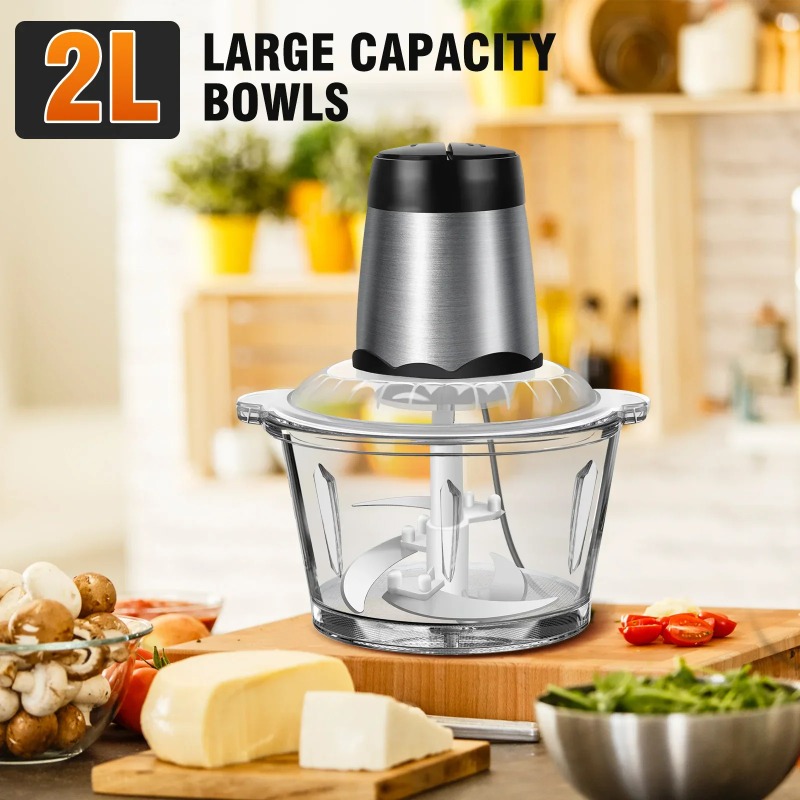 Picadora de carne eléctrica de - Food Processor Large reseña y precio