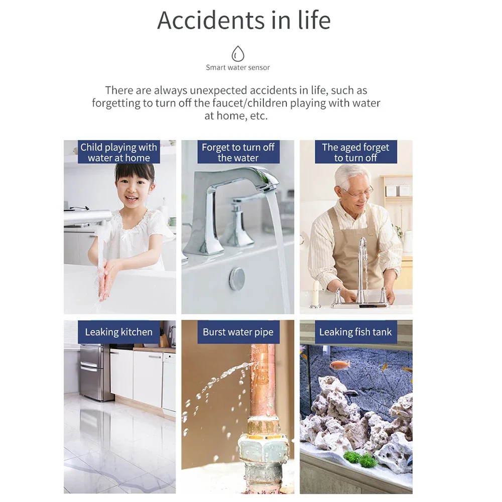 Sensor de agua Zigbee, Detecto - Kitchen Appliances Video reseña y precio