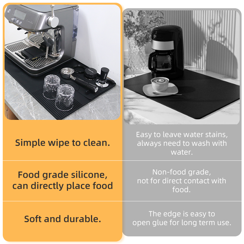 Estera de manipulación de café - Kitchen Appliances Garage reseña y precio