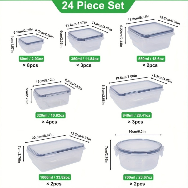 Juego de 48 Recipientes para A - Kitchen Appliances Organizer reseña y precio