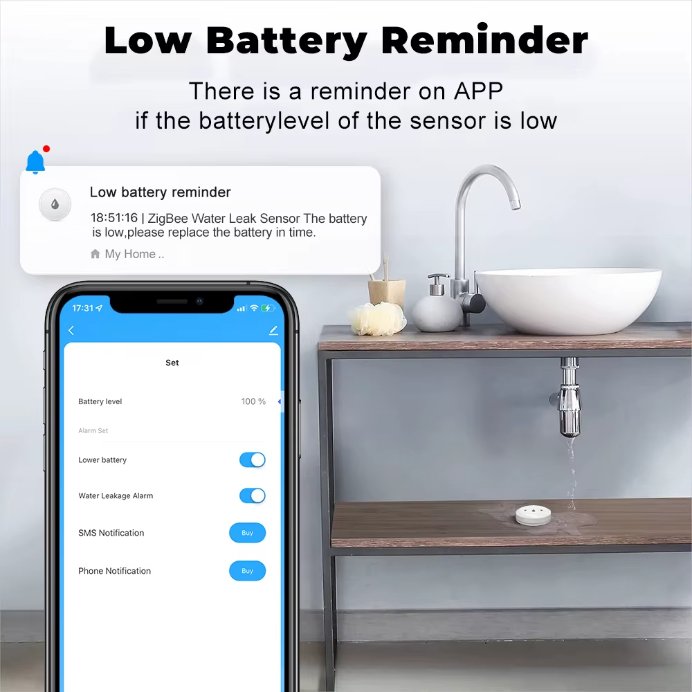 Sensor Inteligente de Fugas de - Kitchen Appliances Video reseña y precio