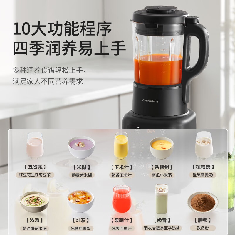 Joyoung-disyuntor de pared mul - Food Processor Large reseña y precio